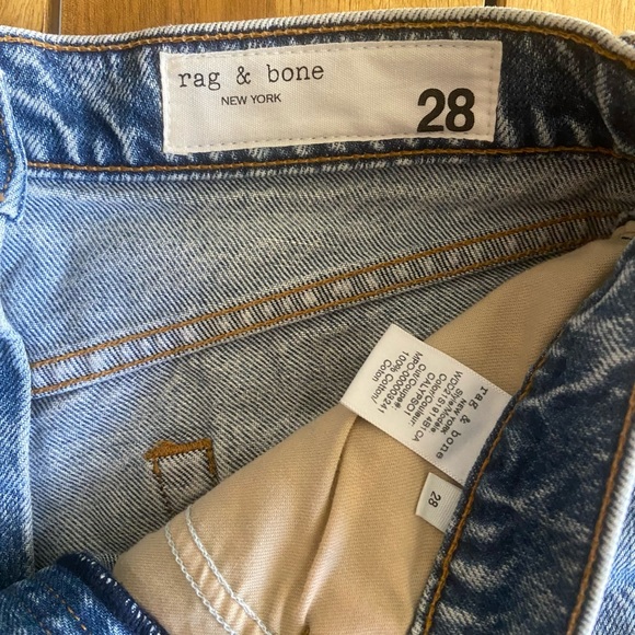 NWOT rag & bone Maya High Rise Shorty Shorts Size 28 - Picture 6 of 12